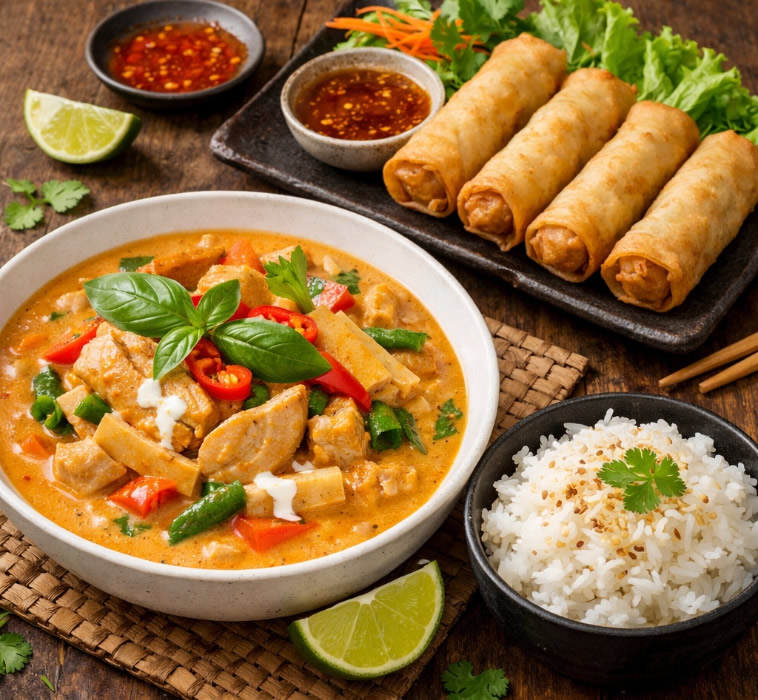 Thai Curry cooking party for adults