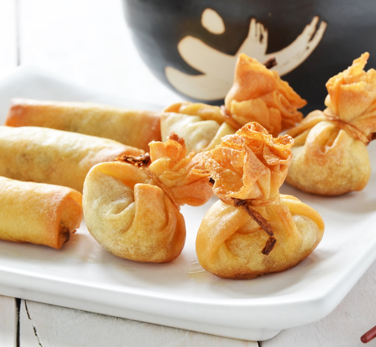 Wonton & Springroll cooking party for kids